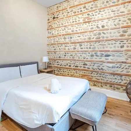 Le Toulousain Central Cosy Metro Apartment